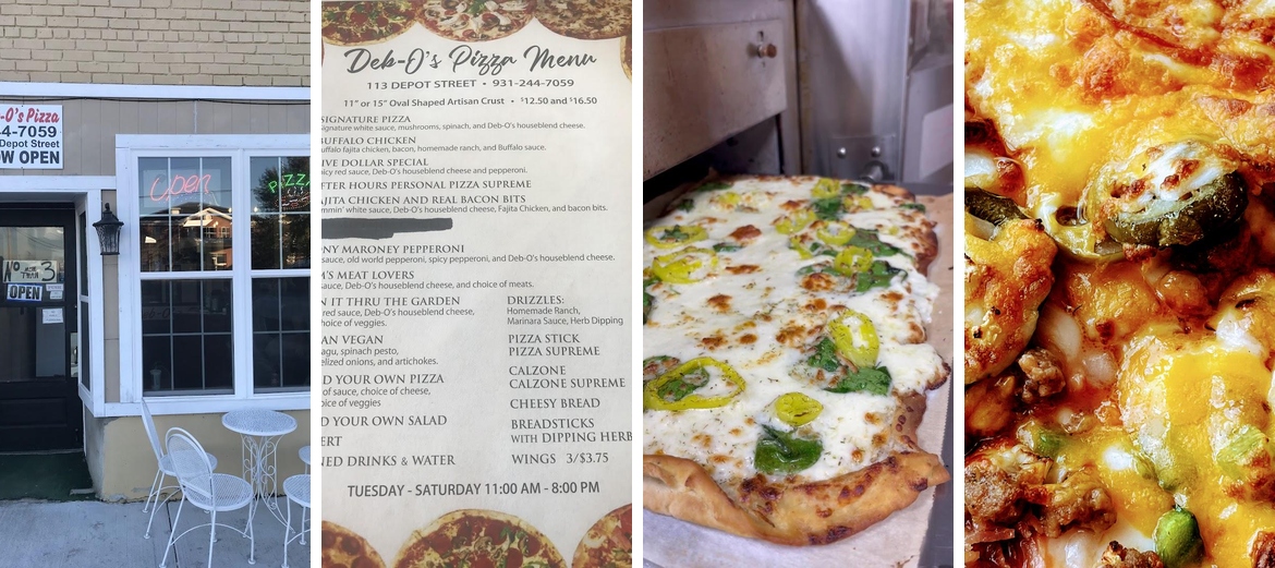Deb O's Pizza And Patio Menu
