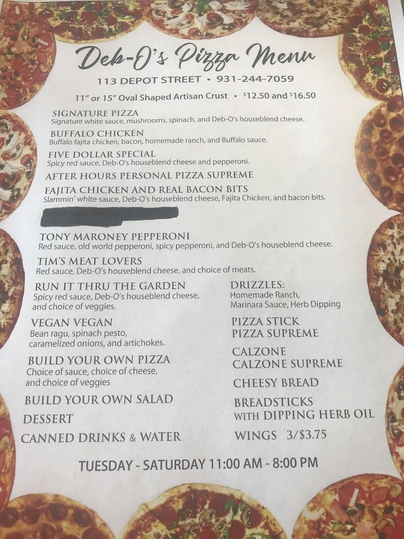 Deb O's Pizza And Patio