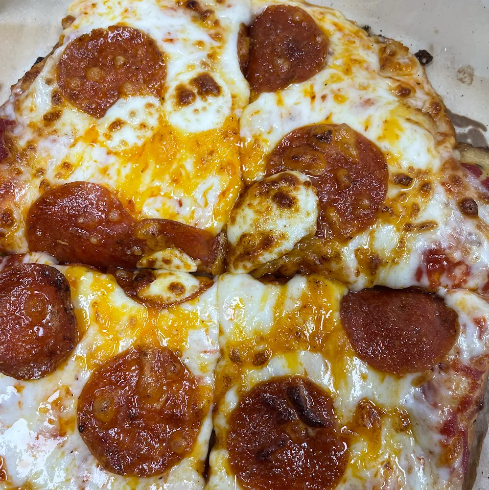Pepperoni Mushrooms Green Peppers